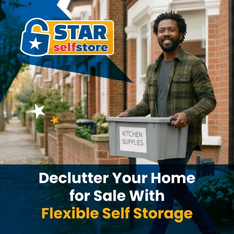 Declutter Your Home for Sale With Flexible Self Storage