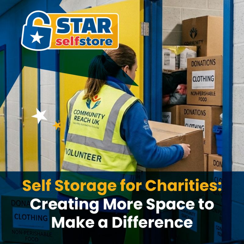 Self Storage for Charities Creating More Space to Make a Difference in Kettering